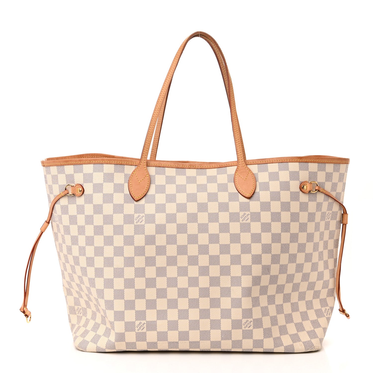 Louis Vuitton Damier Azur Neo Neverfull GM Rose Ballerine 3 of 19