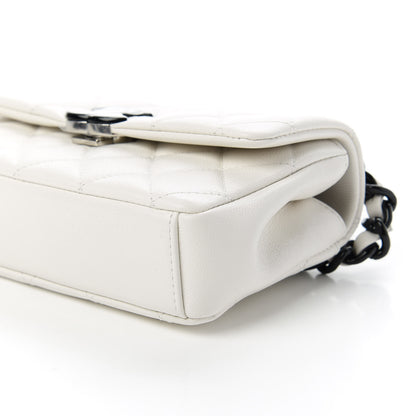 Chanel Caviar Quilted My Everything Small Flap White Black 7 of 11