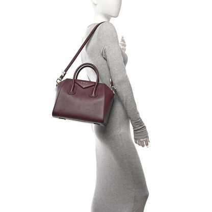 Givenchy Sugar Goatskin Small Antigona Oxblood 2 of 9