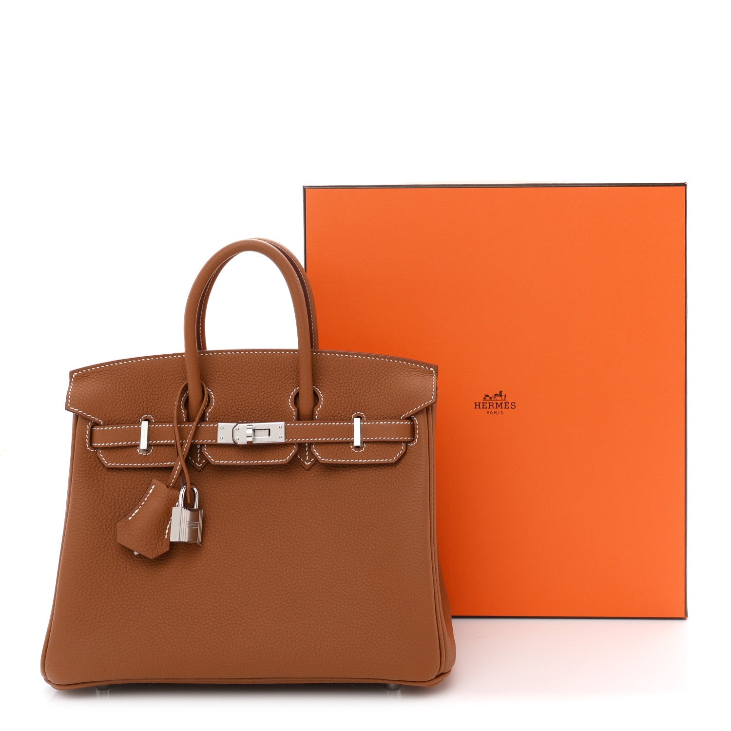 Hermes Togo Birkin 25 Gold 11 of 11