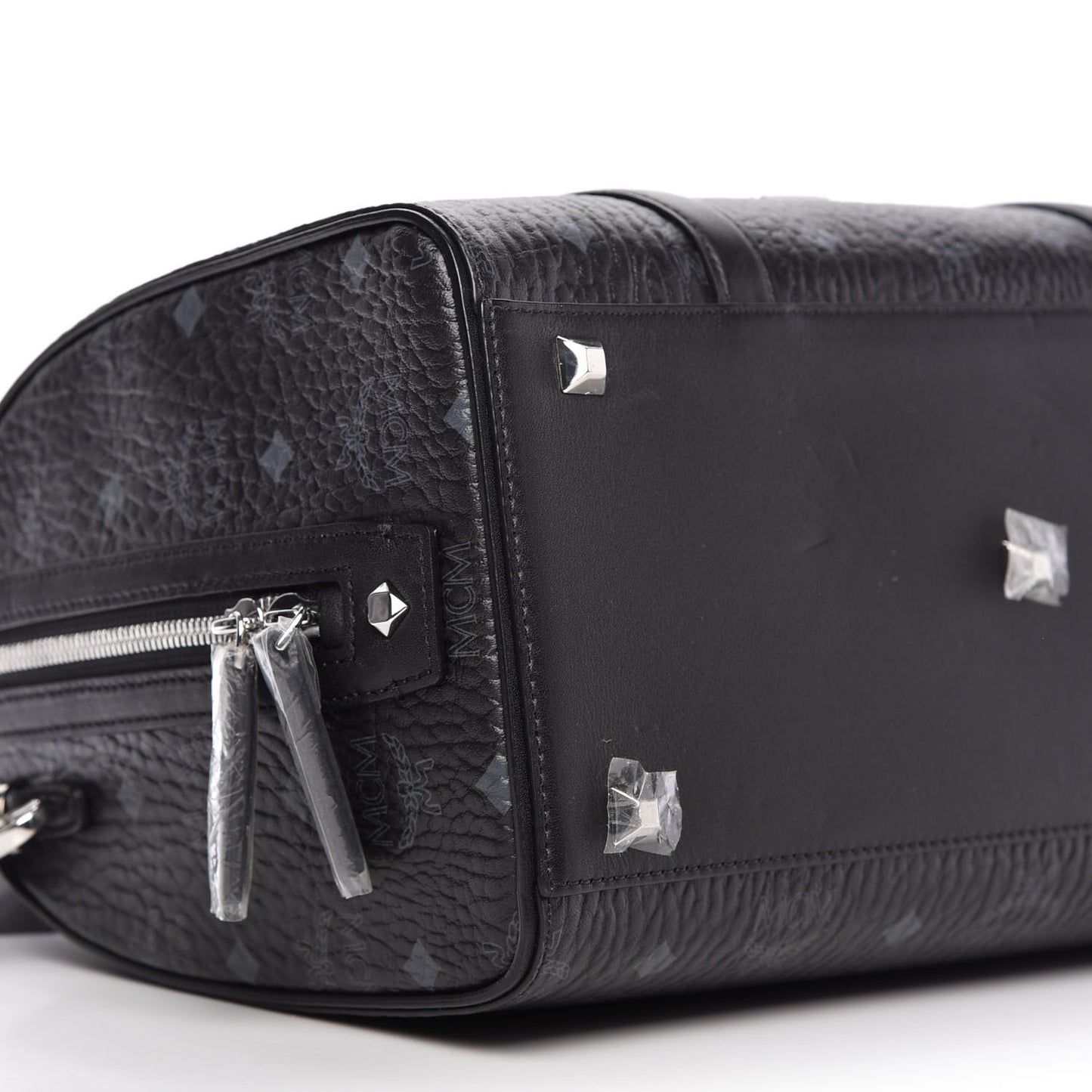 Visetos Medium Essential Boston Bag Black