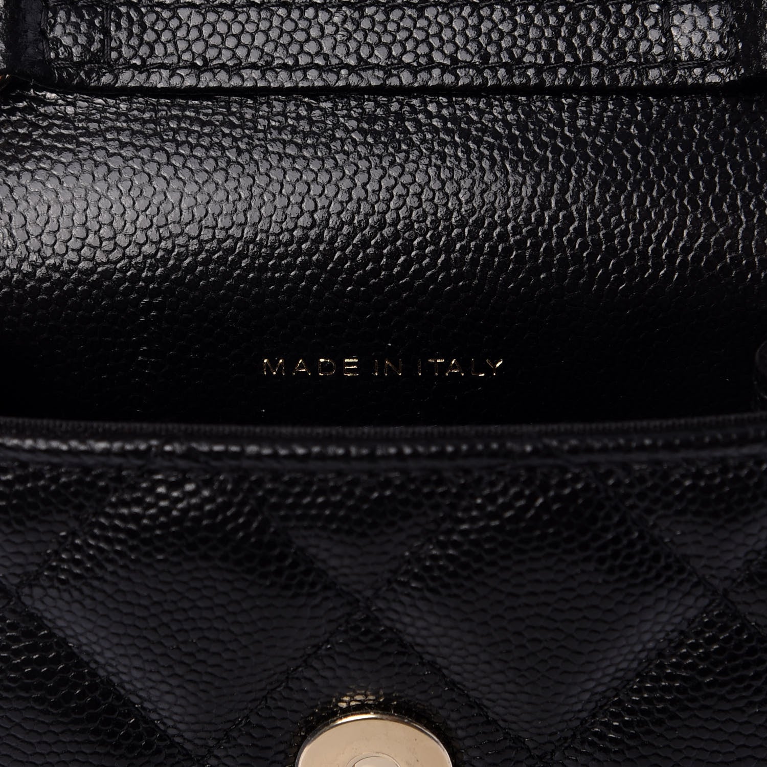 Chanel Caviar Quilted Crystal CC Airpods Pro and Phone Case With Chain Black 7 of 11