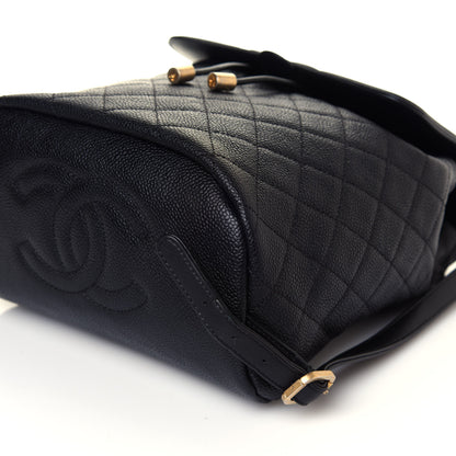 Chanel Caviar Quilted Filigree Backpack Black 10 of 15