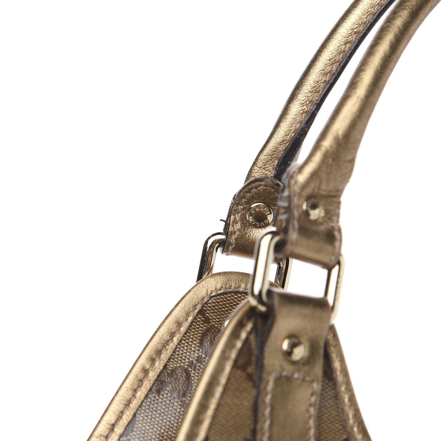 Crystal Monogram Medium Joy Shoulder Bag Bronze