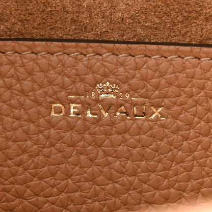 Delvaux Grained Bullskin Cool Box MM Satchel Vegetal Ivory 6 of 9