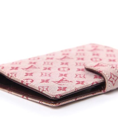Louis Vuitton Mini Lin Small Ring Agenda Cover Cherry 8 of 14