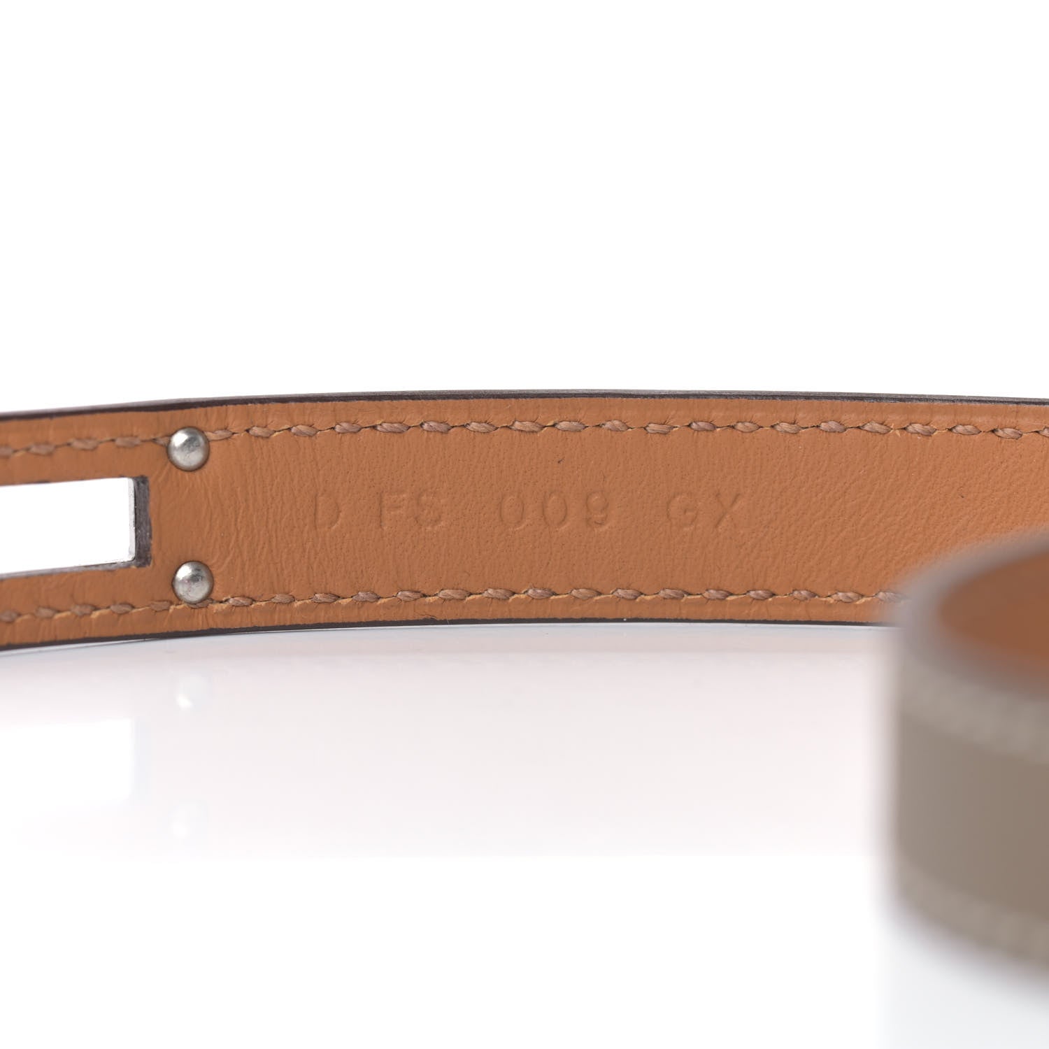 Hermes Swift Kelly Double Tour Bracelet T1 Etoupe 5 of 5