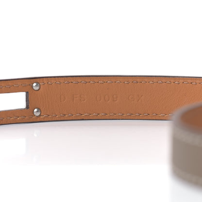 Hermes Swift Kelly Double Tour Bracelet T1 Etoupe 5 of 5