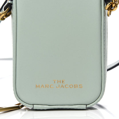 Marc Jacobs Smooth Calfskin The Mini Vanity Crossbody Bag Marine Green 9 of 9