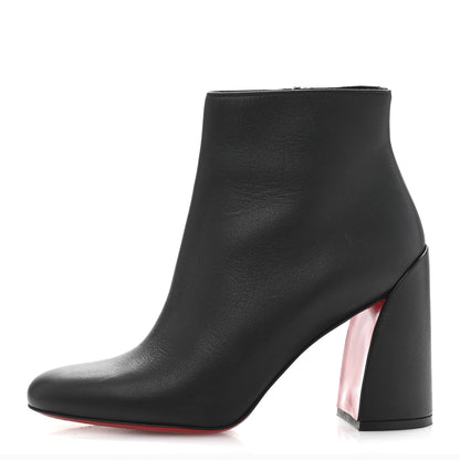 Christian Louboutin Calfskin Turela 85 Ankle Boots 36 Black 1 of 9