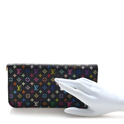 Louis Vuitton Monogram Multicolor Insolite Wallet Black Bleuet 2 of 6