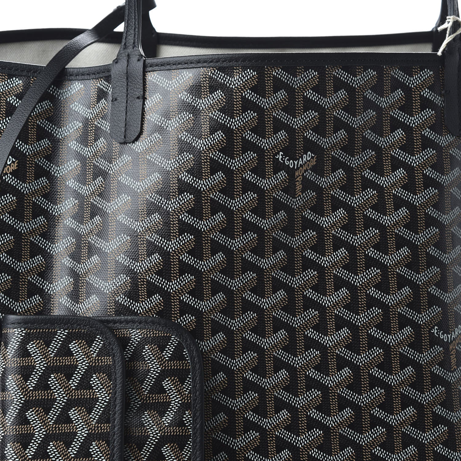 Goyard Goyardine Saint Louis GM Black 8 of 8