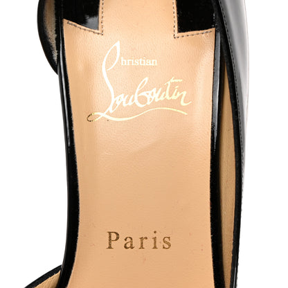 Christian Louboutin Patent Iriza 70 Pumps 39.5 Black 6 of 7