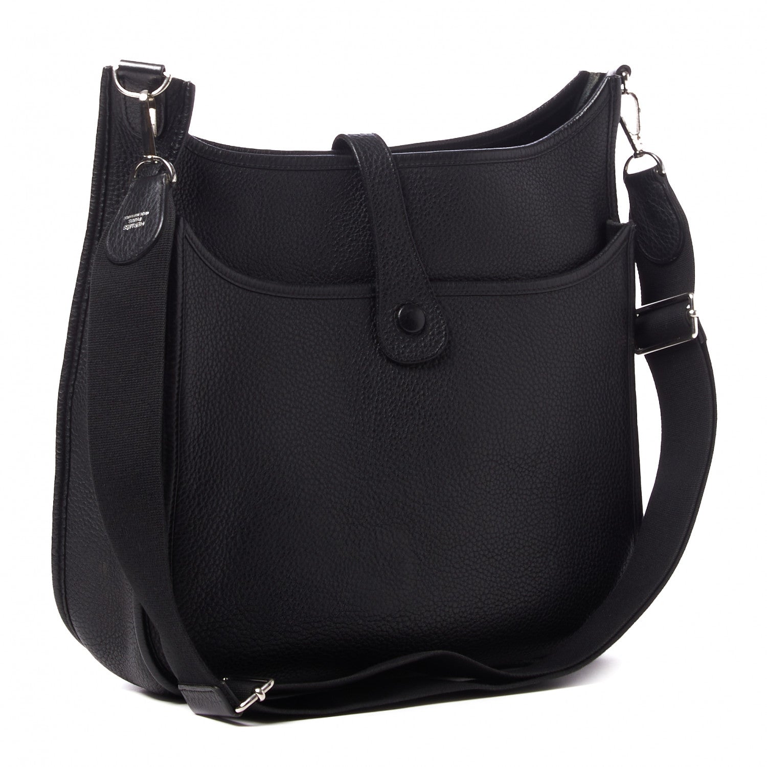 Hermes Taurillon Clemence Evelyne III GM Black 2 of 10