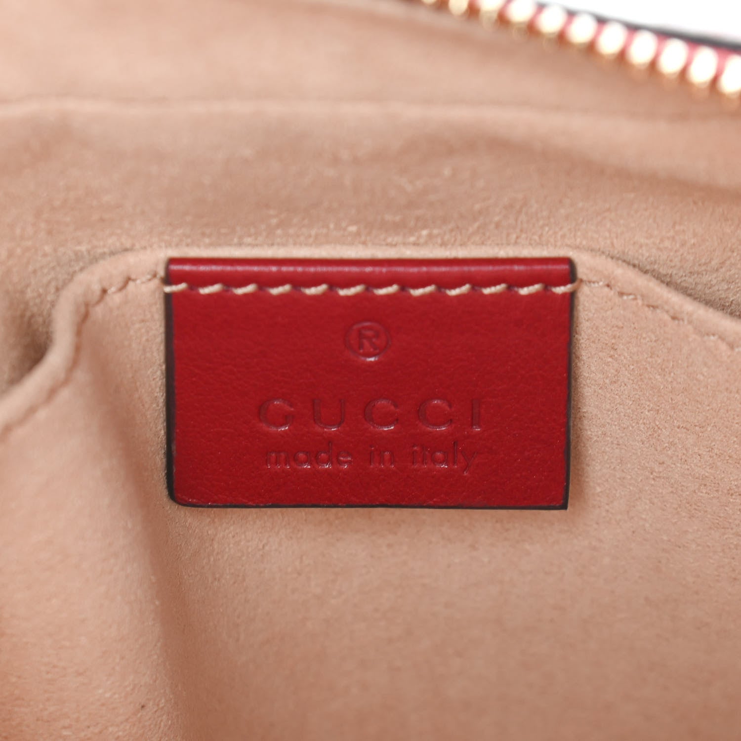 Gucci Suede Calfskin Web Mini Ophidia Shoulder Bag New Blue Romantic Cherry 6 of 9