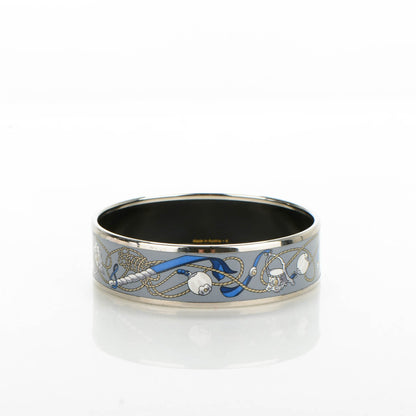 Hermes Enamel Printed Wide Bracelet 65 3 of 6