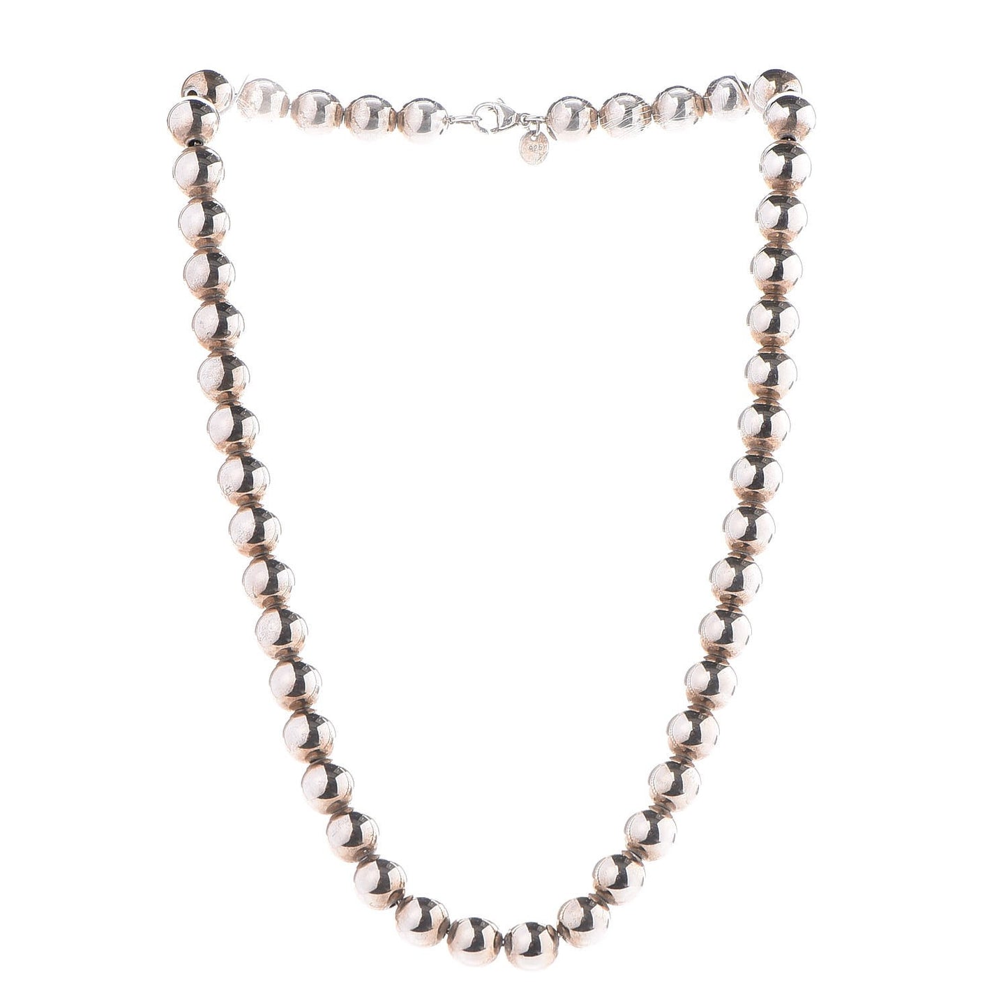 Sterling Silver 10mm HardWear Ball Necklace