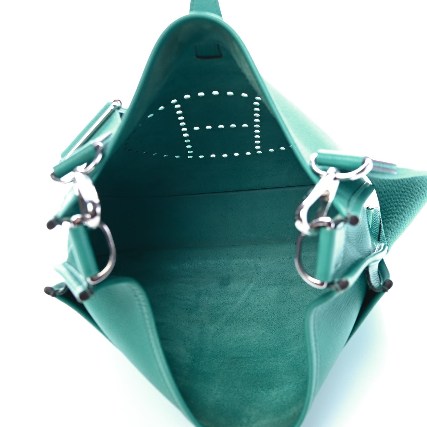 Hermes Epsom Evelyne III PM Bleu Paon 4 of 5