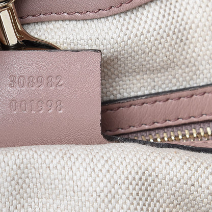 Gucci Patent Medium Soho Chain Shoulder Bag Dark Cipria 8 of 13