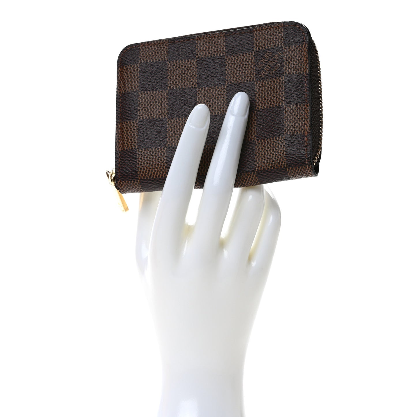 Damier Ebene Zippy Coin Purse