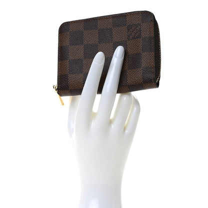 Louis Vuitton Damier Ebene Zippy Coin Purse 2 of 7