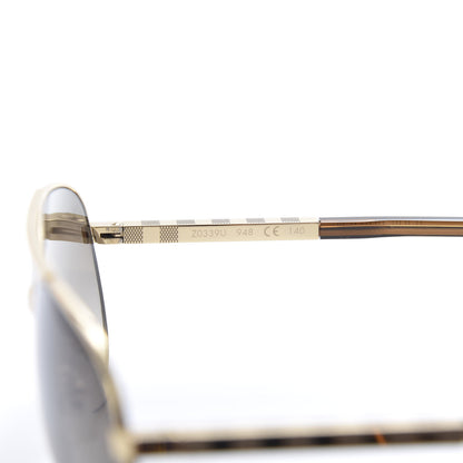 Louis Vuitton Metal Attitude Pilote Sunglasses Z0339U Gold 6 of 8