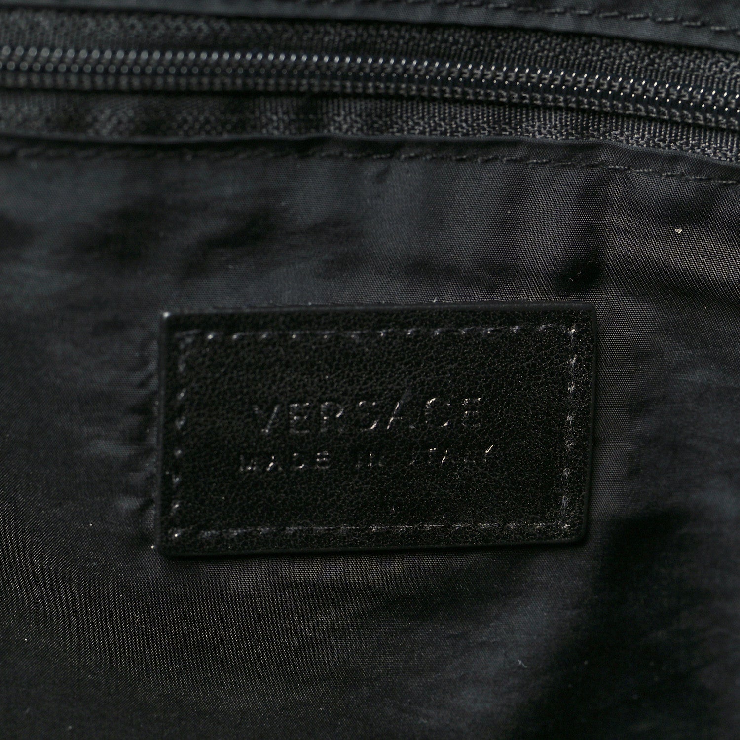 Versace Nylon Baroque Diaper Bag Black 6 of 8