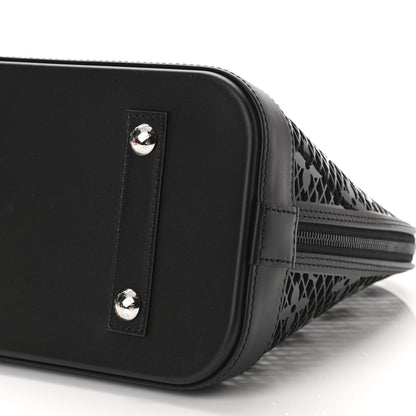 Louis Vuitton Patent Calfskin Laced Monogram Alma PM Black 9 of 9
