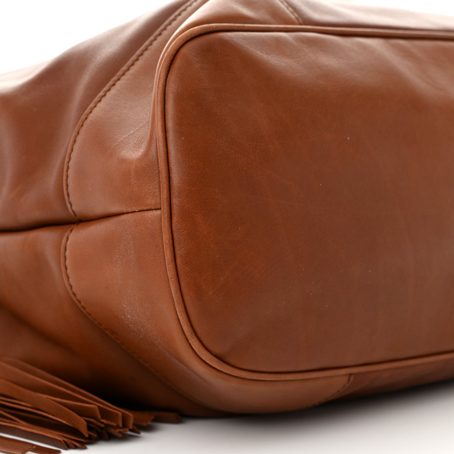 Calfskin Eva Hobo Brown