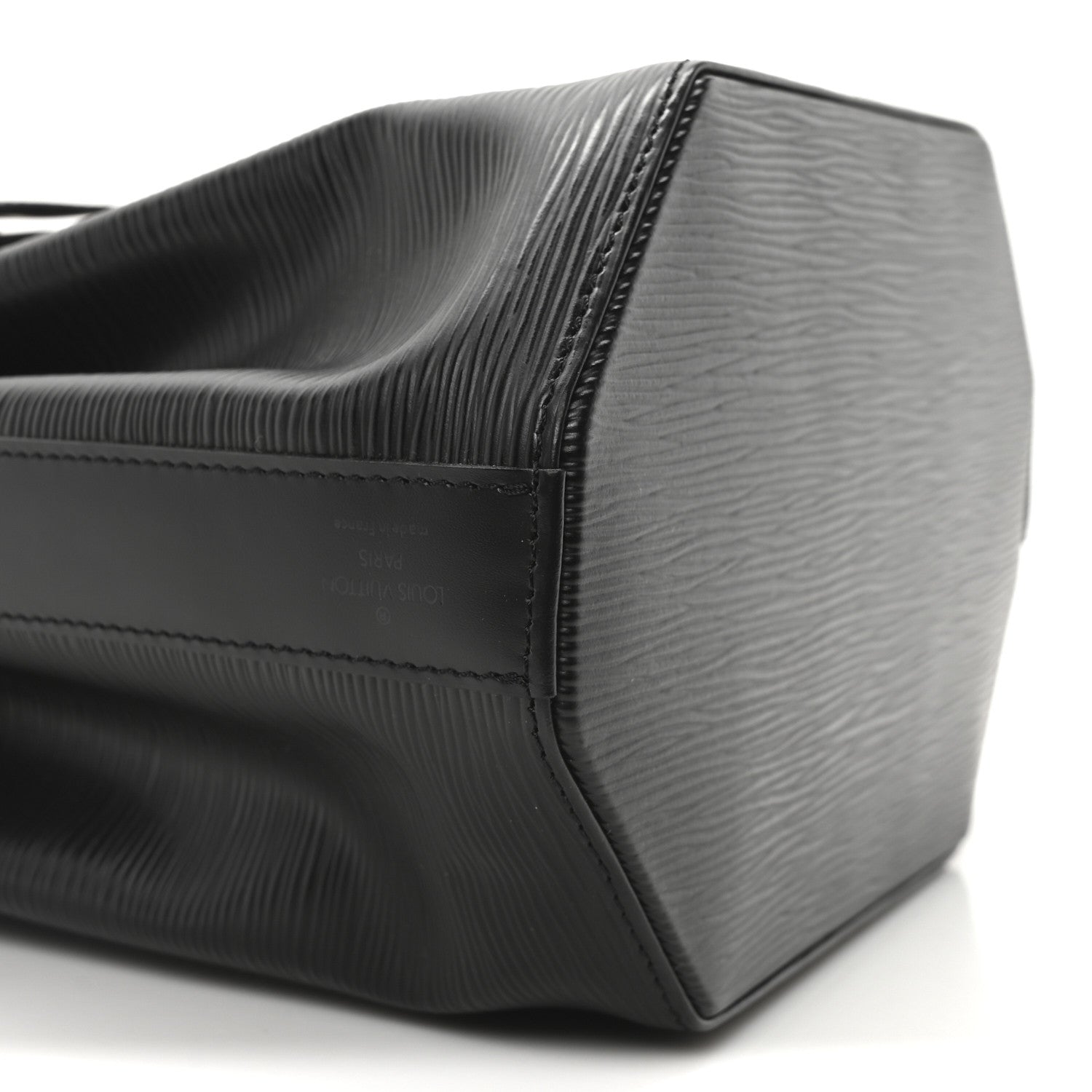 Louis Vuitton Epi Sac D'epaule Black 8 of 9