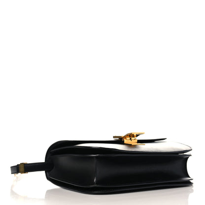 Celine Box Calfskin Medium Classic Box Flap Bag Black 4 of 10