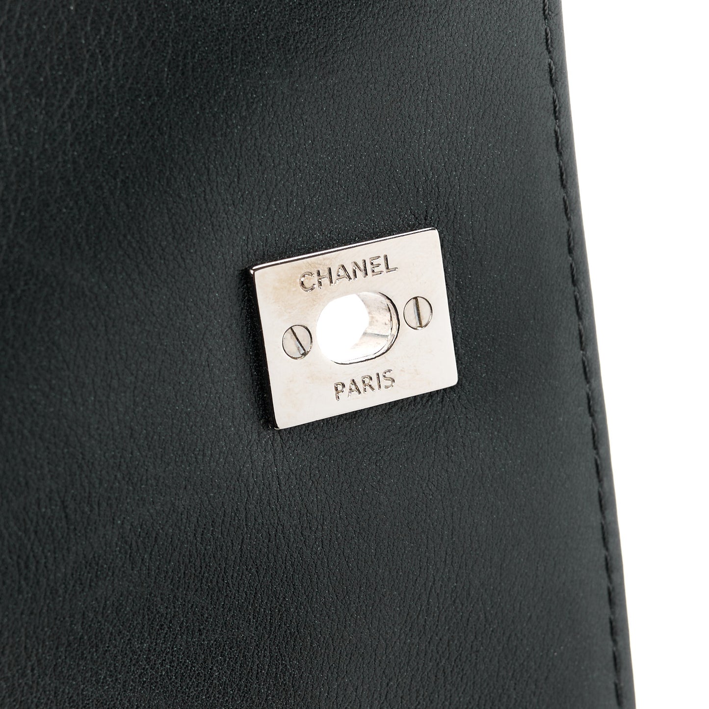 Calfskin Quilted In The Business Flap Bag Black