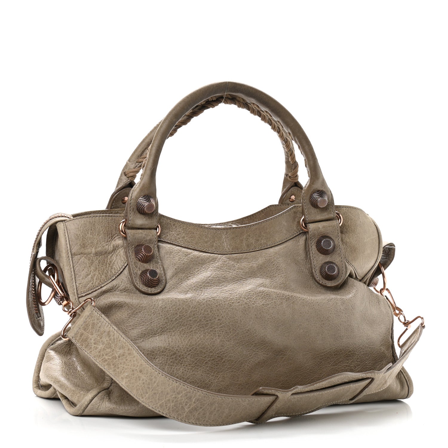Balenciaga Agneau Giant 21 Rose Gold Hardware City Papyrus 3 of 15