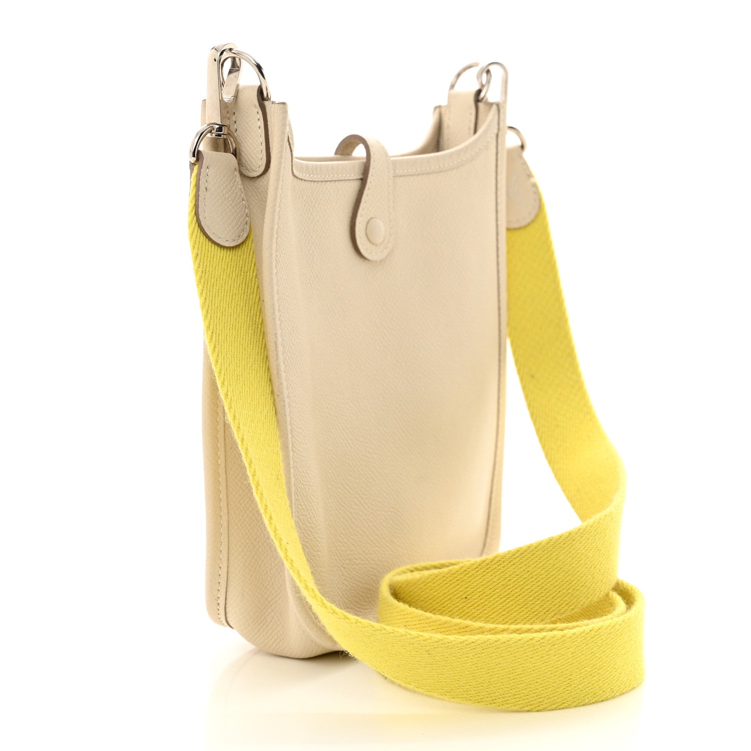 Hermes Epsom Amazone Evelyne TPM Craie Lime 3 of 13