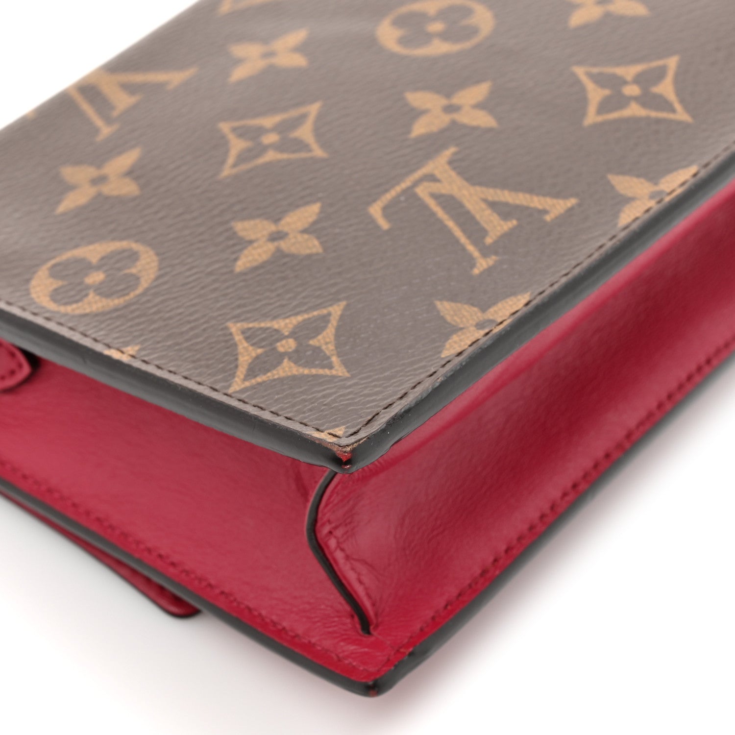 Louis Vuitton Monogram Flore Chain Wallet Fuchsia 12 of 13