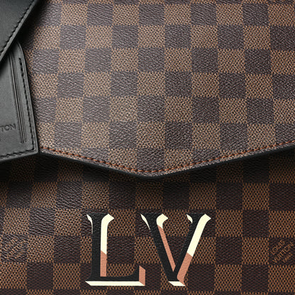 Louis Vuitton Damier Ebene Beaubourg MM 7 of 9