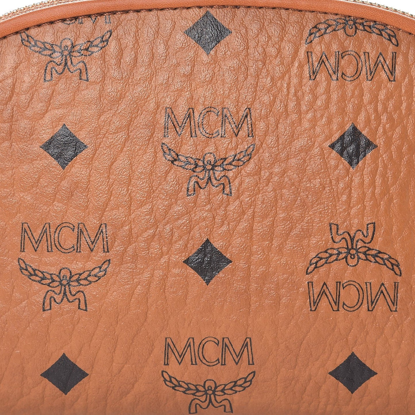 Visetos Heritage Cosmetic Pouch Cognac