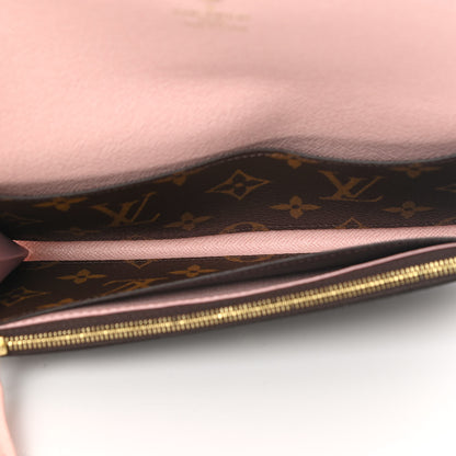 Louis Vuitton Monogram Emilie Wallet Rose Ballerine 5 of 7