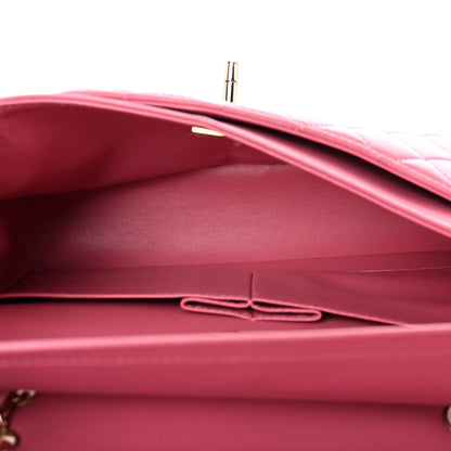 Chanel Lambskin Quilted Small Double Flap Pink 5 of 13