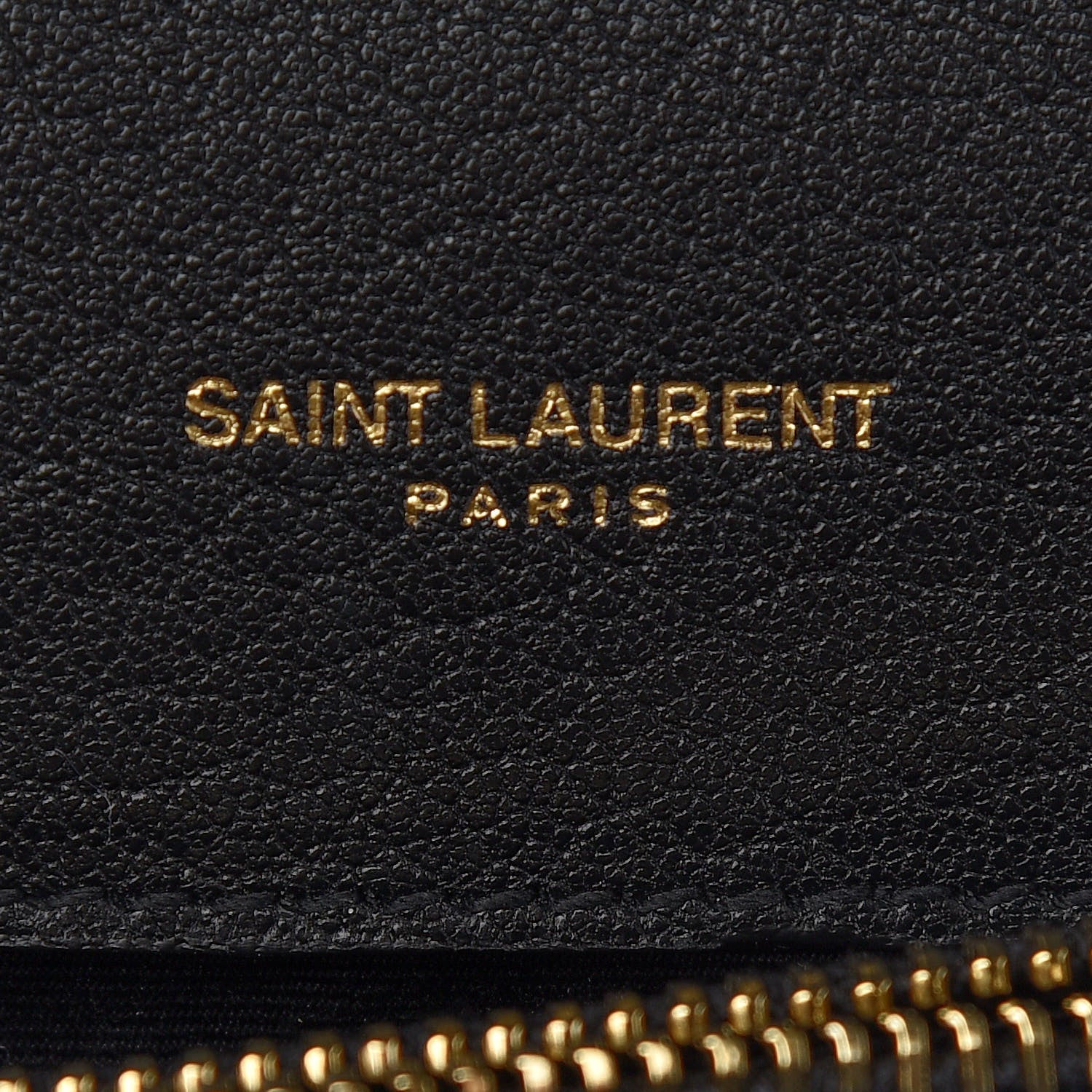 Saint Laurent Sheepskin Matelasse Chevron Monogram Medium College Bag Black 6 of 8