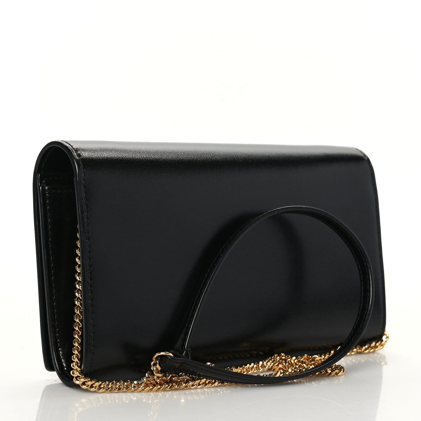 Smooth Calfskin Mini Paris Bag Black
