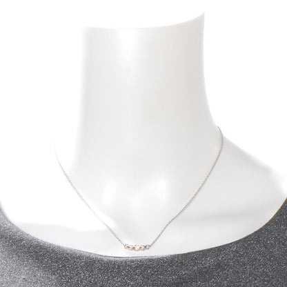 Tiffany Platinum Diamond Jazz Graduated Pendant Necklace 2 of 4
