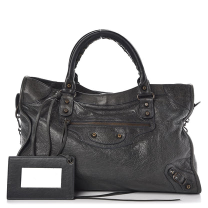 Balenciaga Agneau Classic Hardware City Anthracite 1 of 12