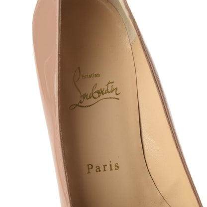 Christian Louboutin Patent Pyramidam 45 Pumps 40.5 Nude 8 of 9