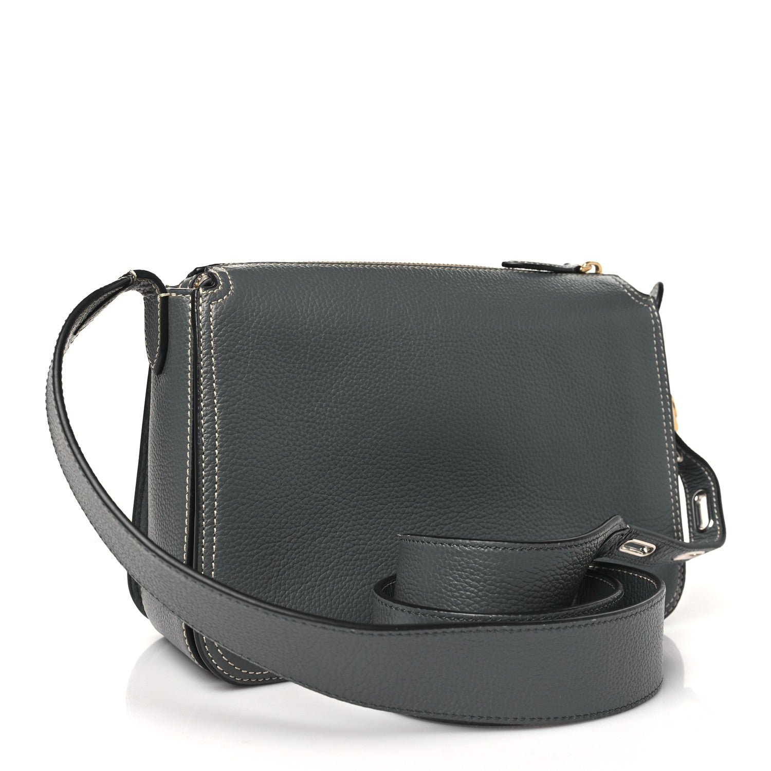 Mulberry Small Classic Grain Billie Crossbody Bag Charcoal 3 of 10