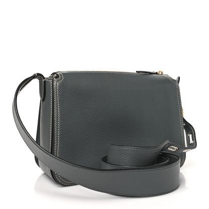 Mulberry Small Classic Grain Billie Crossbody Bag Charcoal 3 of 10
