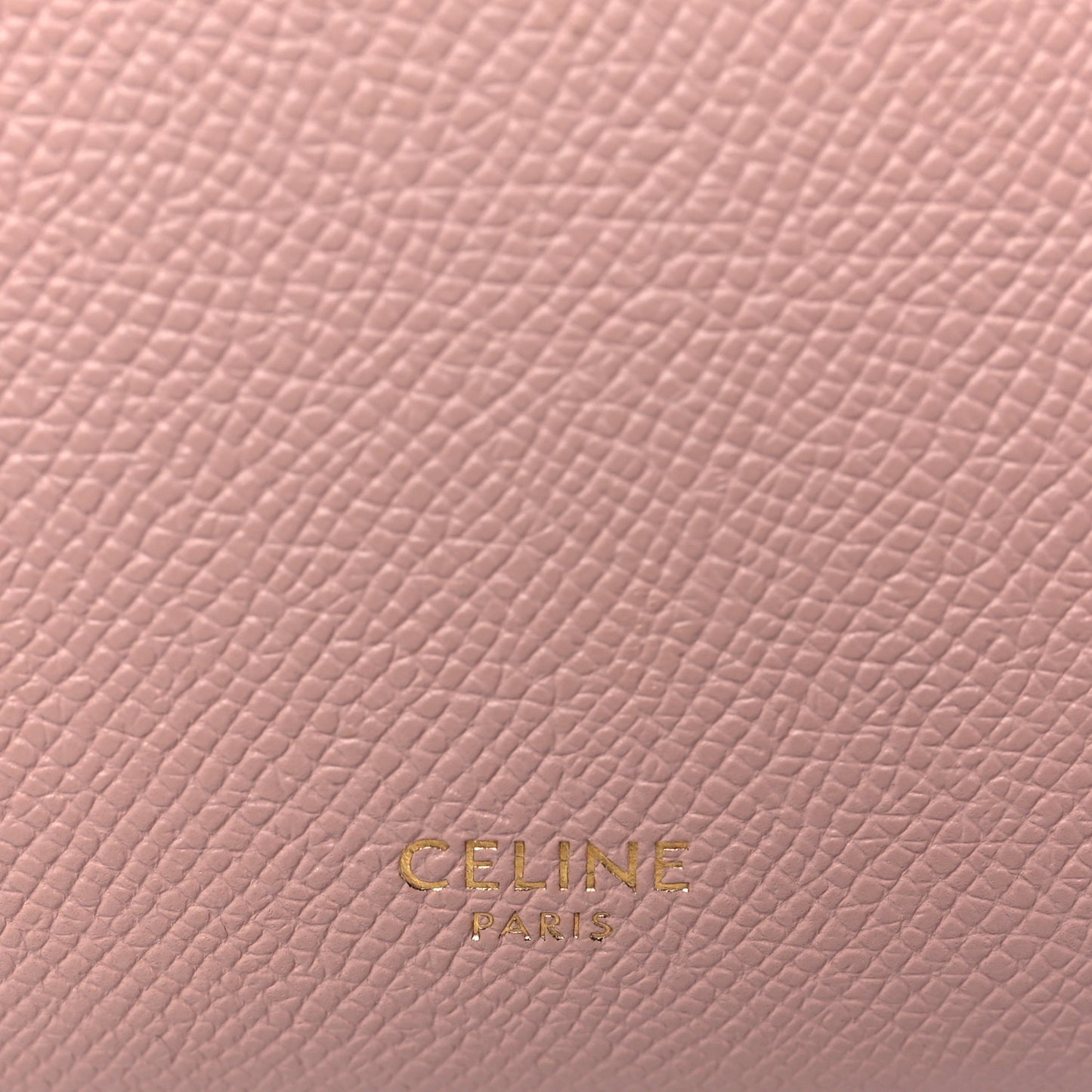 Grained Calfskin Nano Belt Bag Vintage Pink
