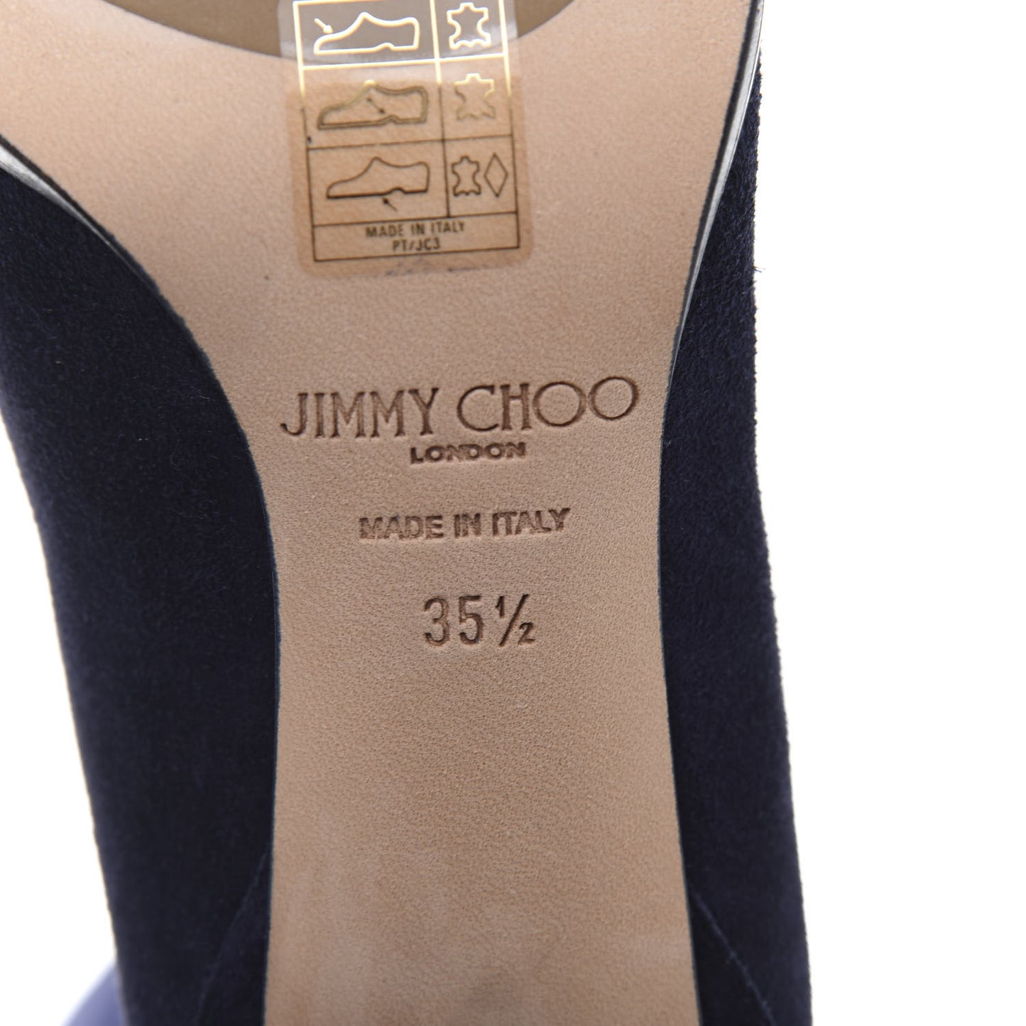 Suede Madalie 80 Knee High Boots 35.5 Navy