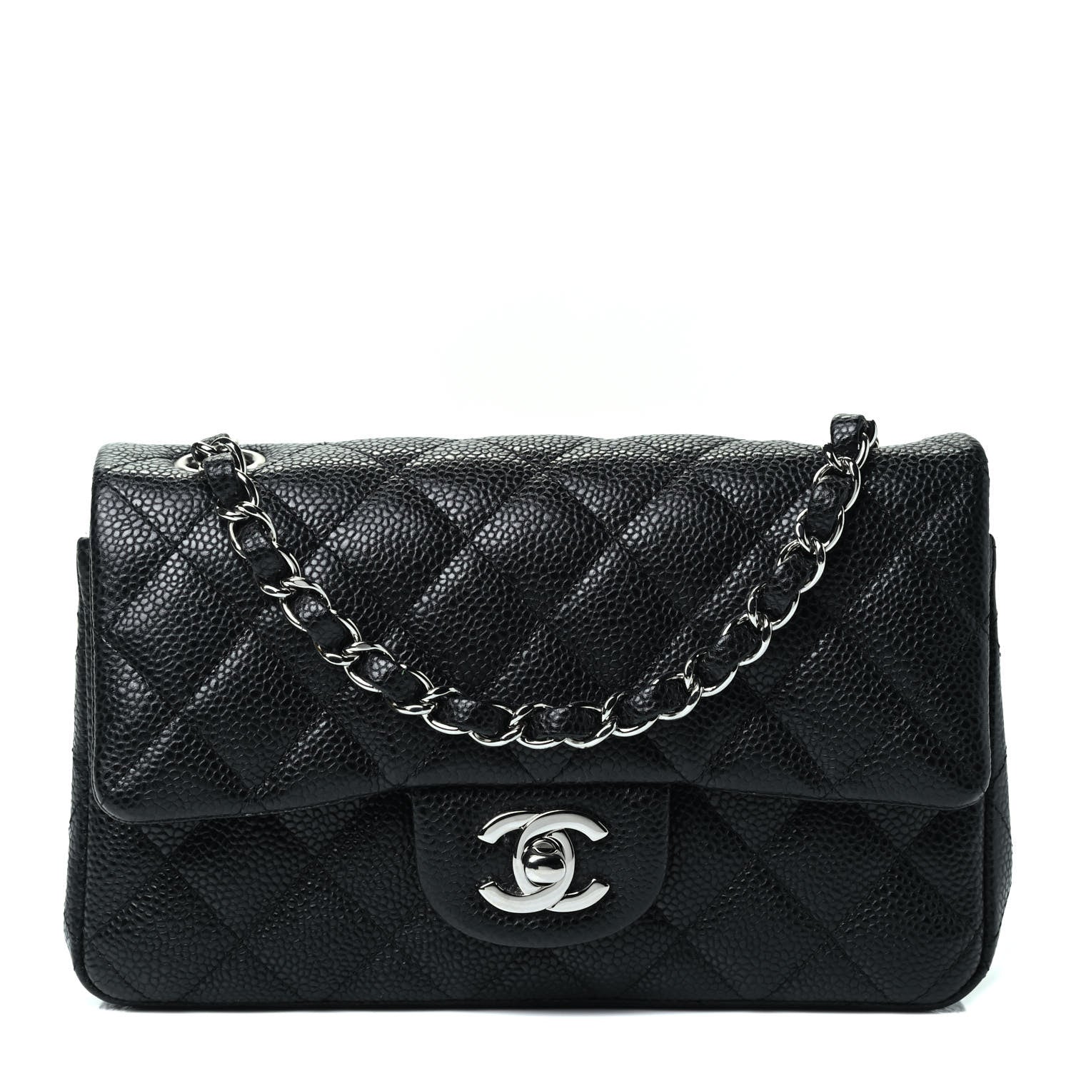 Chanel Caviar Quilted Mini Rectangular Flap Black 1 of 4