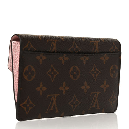 Louis Vuitton Monogram Jeanne Wallet Rose Ballerine 3 of 12